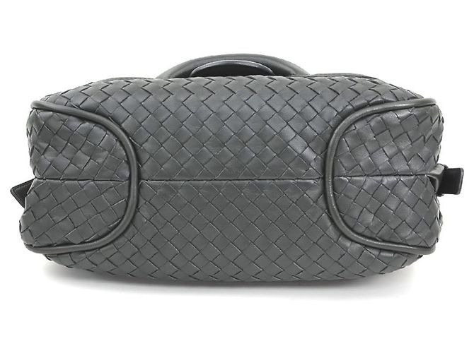 Bottega Veneta Schultertasche Anthrazitgrau - Ansicht 4