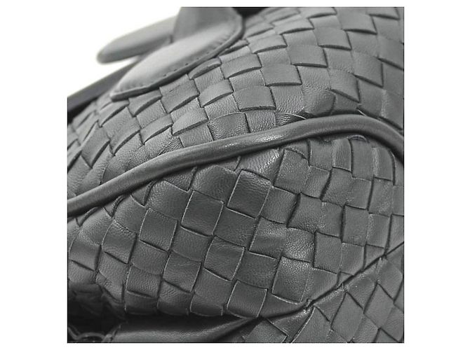 Bottega Veneta Schultertasche Anthrazitgrau - Ansicht 7