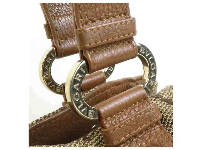 Bulgari Borsa Bvlgari marrone - vista 12