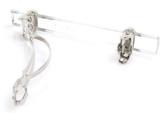 Pasador Chanel Clear Silver Plata - vista 5