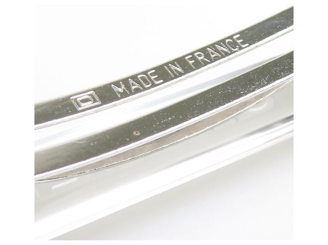 Pasador Chanel Clear Silver Plata - vista 8