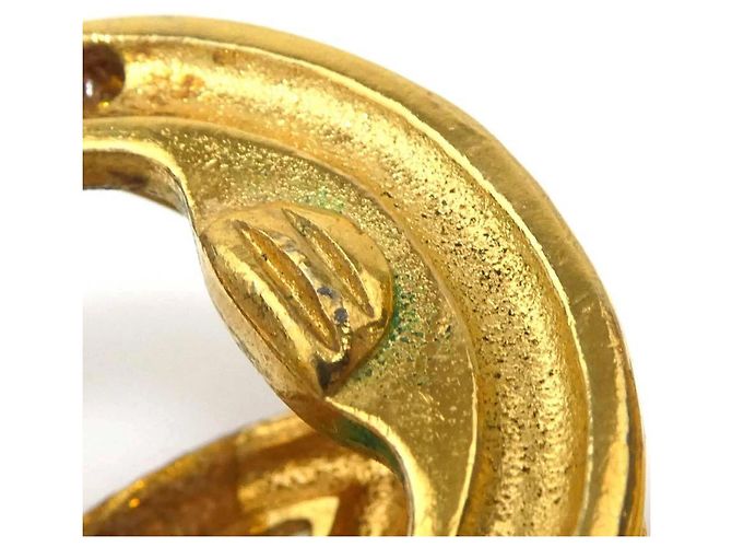 Timeless Orecchini a clip Chanel Gold D'oro - vista 7