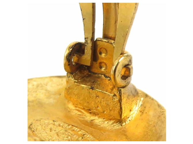 Orecchini a clip Chanel Gold D'oro - vista 10