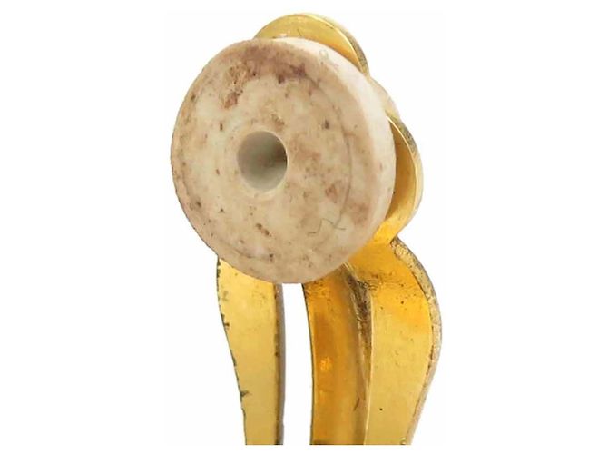 Orecchini a clip Chanel Gold D'oro - vista 11