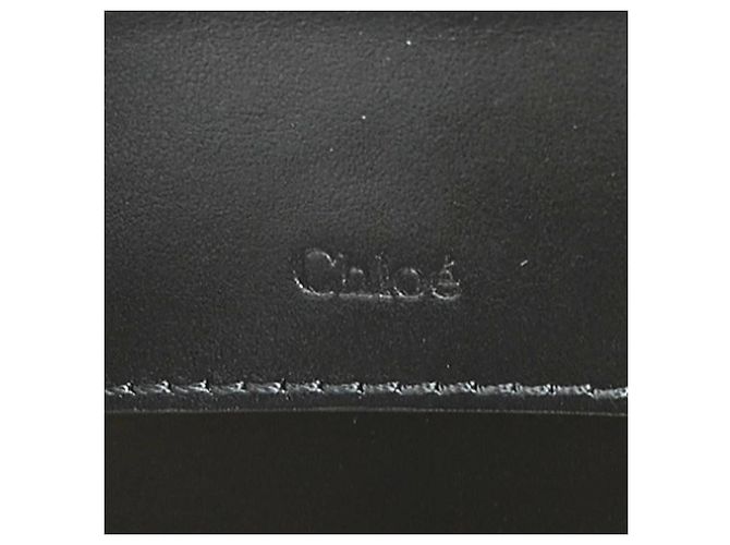 Borsa a spalla mini in pelle Chloé Nero - vista 14