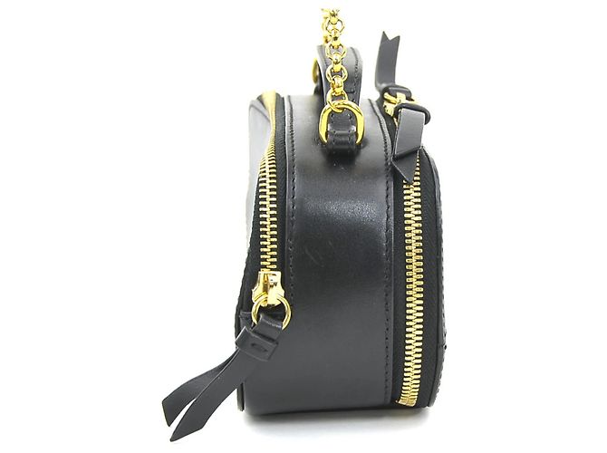 Borsa a spalla mini in pelle Chloé Nero - vista 2