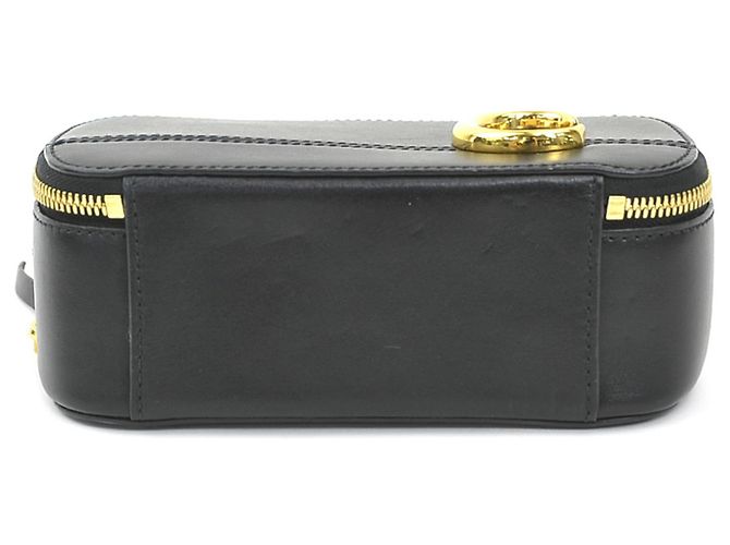 Borsa a spalla mini in pelle Chloé Nero - vista 4