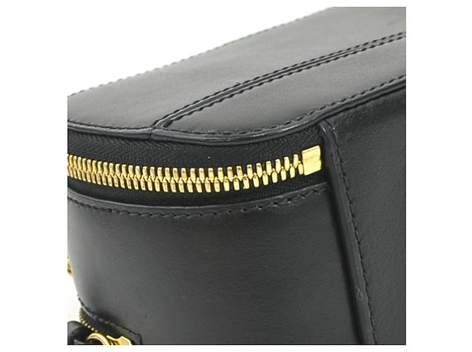 Borsa a spalla mini in pelle Chloé Nero - vista 8