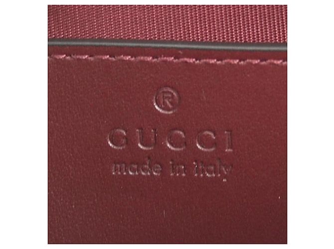 Borsa a mano Gucci GG Marmont in pelle Bordeaux Bordò - vista 11