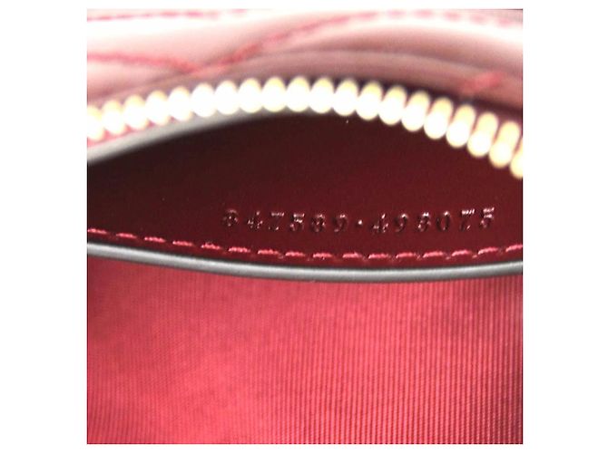 Borsa a mano Gucci GG Marmont in pelle Bordeaux Bordò - vista 12
