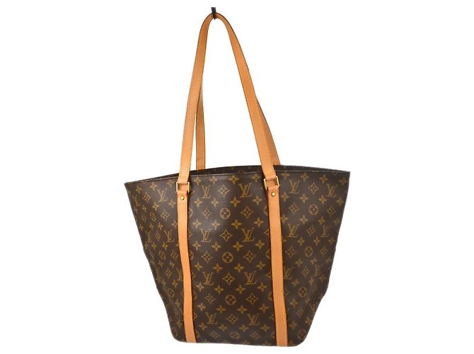 Louis Vuitton Shopping Sac Monogram Canvas MM Marrom - vista 2