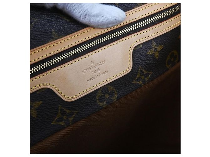 Louis Vuitton Shopping Sac Monogram Canvas MM Marrom - vista 4