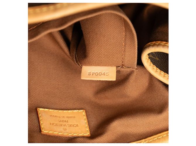 Borsa Louis Vuitton Monogram Batignolles Marrone Monogramma - vista 7