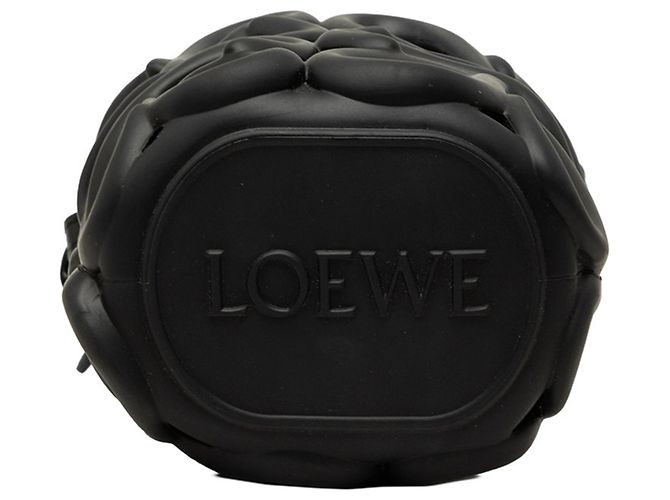 Borsa a tracolla Loewe Anagram Inflated Pocket Nero - vista 3