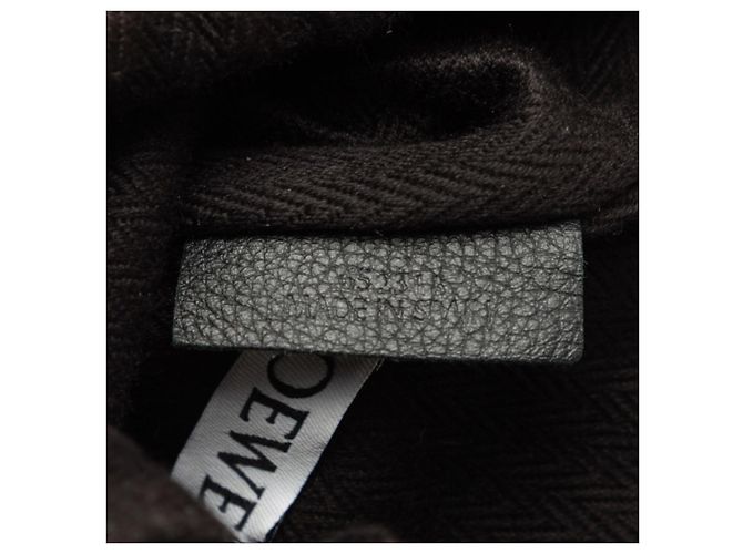 Borsa a tracolla Loewe Anagram Inflated Pocket Nero - vista 6