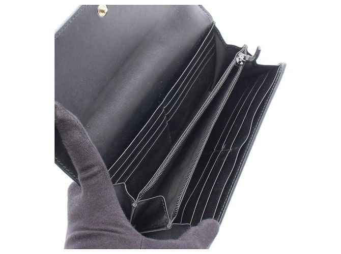 Gucci Guccissima Ribbon Bi-fold Langbrieftasche - Ansicht 3