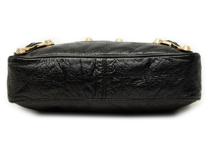 Borsa a tracolla Balenciaga Giant Hip Nero - vista 3