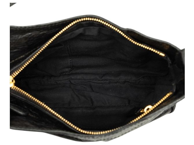 Borsa a tracolla Balenciaga Giant Hip Nero - vista 4