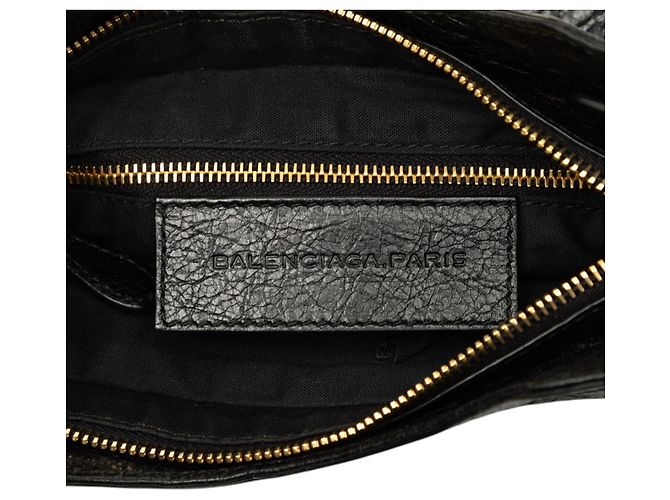 Borsa a tracolla Balenciaga Giant Hip Nero - vista 5