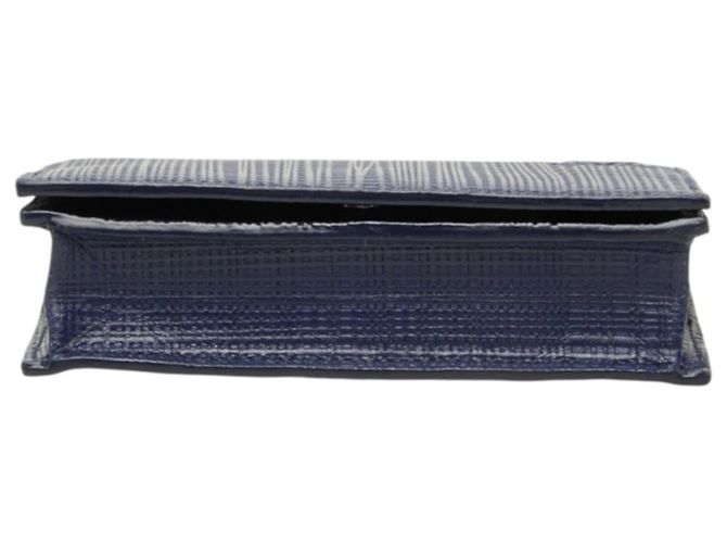Tarjetero de piel azul marino Anagram de Loewe - vista 3
