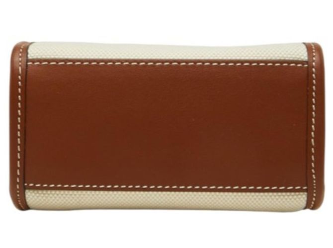 Borsa a mano Burberry Micro Francis TB Logo Marrone Crudo - vista 3