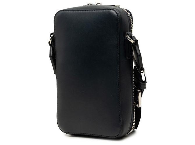 Borsa a tracolla Loewe Anagram Vertical con tasca Blu navy - vista 2