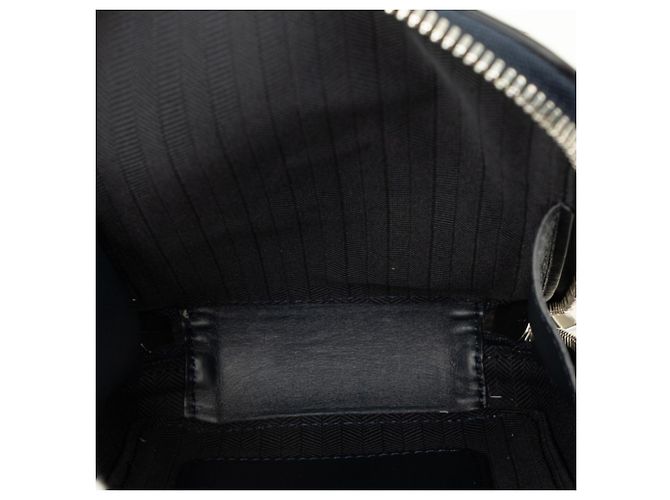 Borsa a tracolla Loewe Anagram Vertical con tasca Blu navy - vista 4