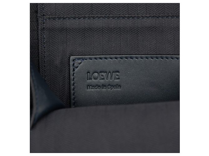 Borsa a tracolla Loewe Anagram Vertical con tasca Blu navy - vista 5