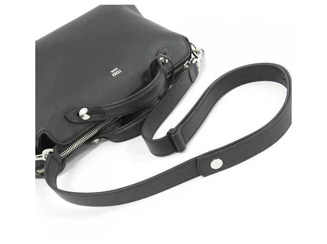 Borsa Fendi By The Way Medium Nero - vista 8