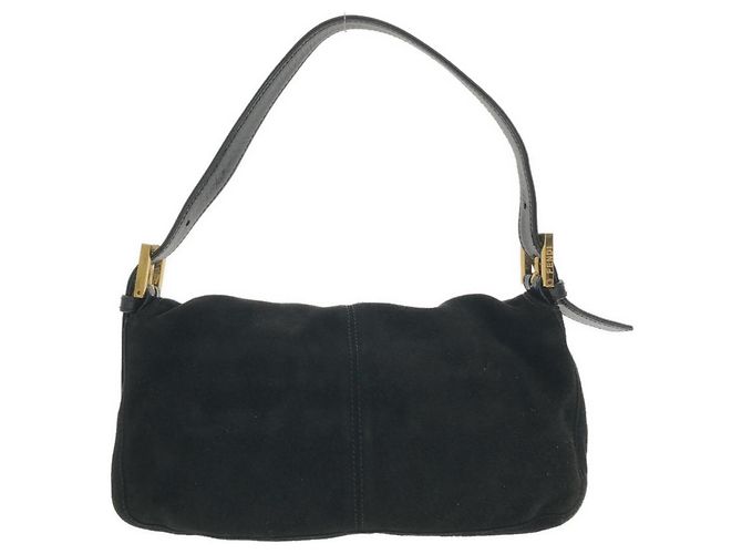 Fendi Baguette 26424 Schultertasche Schwarz - Ansicht 2