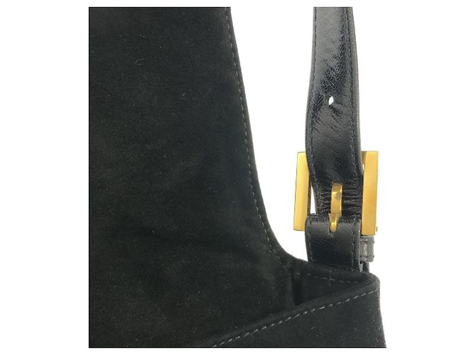 Fendi Baguette 26424 Schultertasche Schwarz - Ansicht 9