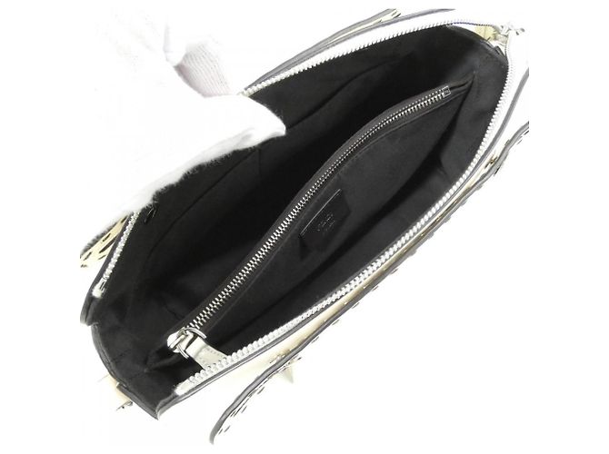 Borsa Fendi By The Way Medium Argento Beige - vista 10