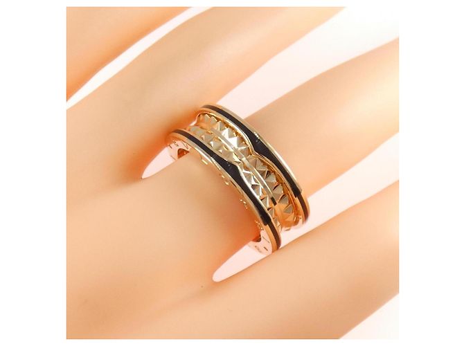 Bulgari Bvlgari B.zero1 Rock Ring mit 2 Bändern - Ansicht 3