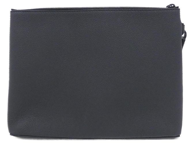 Pochette a mano Louis Vuitton LV Aerogram Takeoff Nero - vista 2