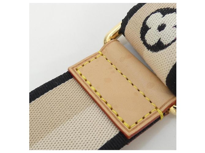 Louis Vuitton Shoulder Strap M26926 Black Cream - view 3