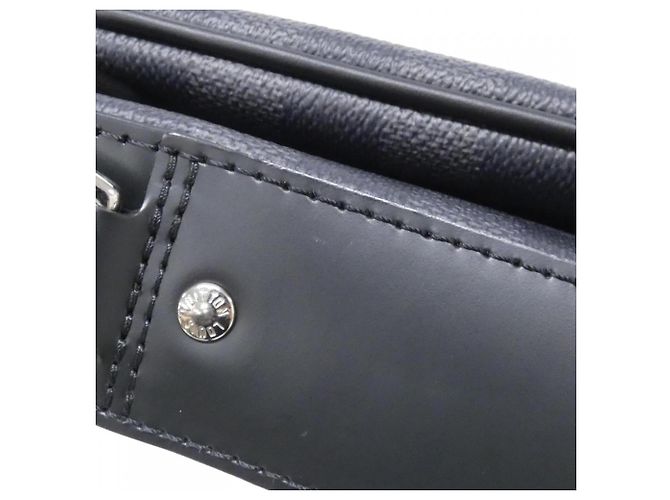 Bolsa Trio Messenger Louis Vuitton Damier Graphite Stamp Damier ebene - vista 4