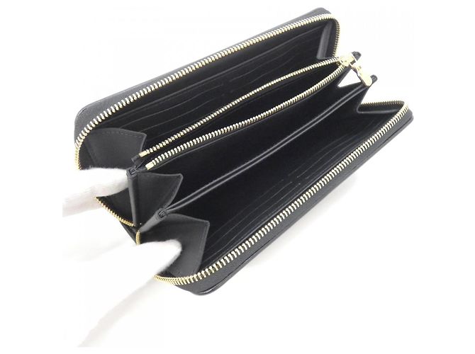Louis Vuitton Multicolor Zippy Wallet Black - view 4