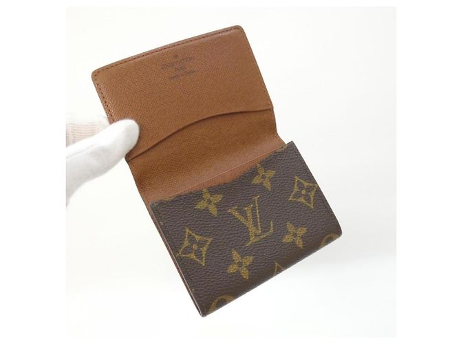Louis Vuitton Monogram Enveloppe Carte de Visite Business Card Holder - vista 5