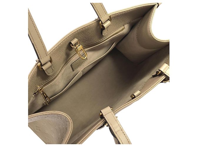 Louis Vuitton Monogram Empreinte OnTheGo MM Handtasche Grau - Ansicht 6