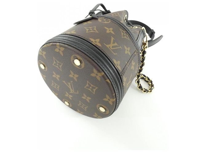 Bolso de hombro Louis Vuitton Monogram Canoe Castaño - vista 3