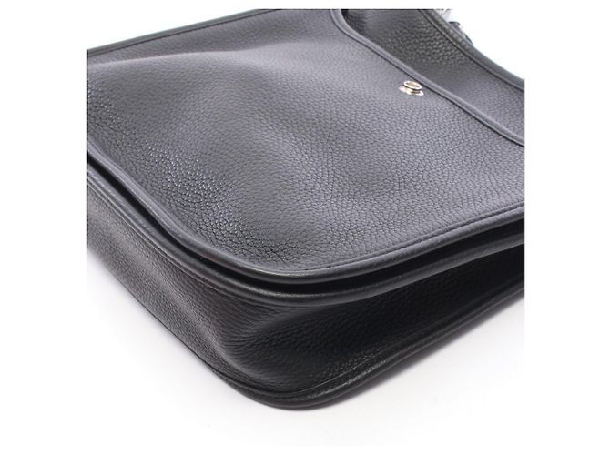Hermès Borsa a tracolla Hermes Evelyne 3 Trois PM Nero - vista 6