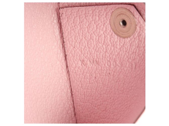 Hermès Hermes Calvi Verso Geldbörse - Münzbeutel Rot - Ansicht 6