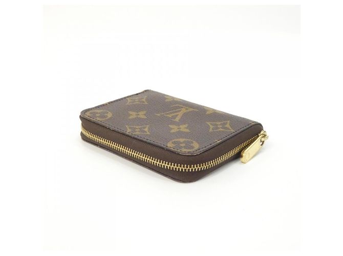 Monedero Zippy Monogram Louis Vuitton Castaño - vista 2
