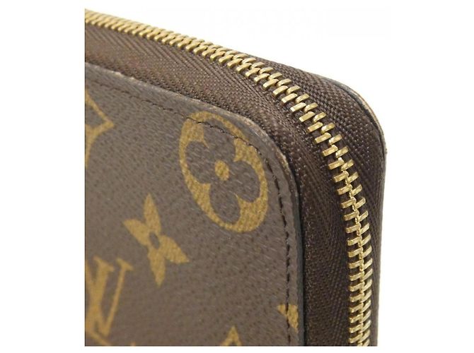 Monedero Zippy Monogram Louis Vuitton Castaño - vista 3