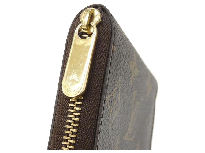 Monedero Zippy Monogram Louis Vuitton Castaño - vista 5