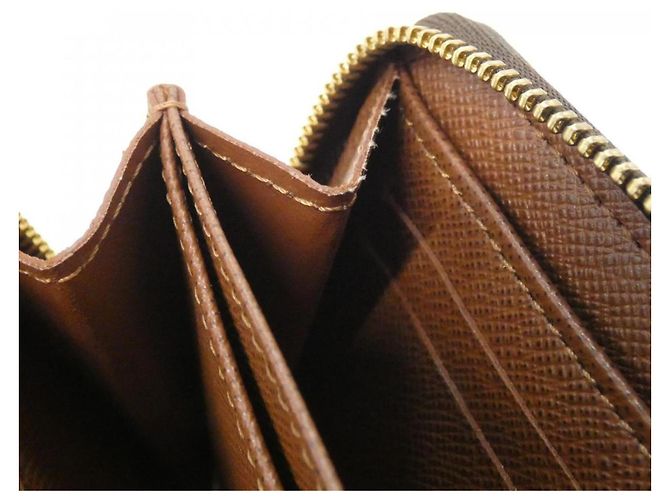 Monedero Zippy Monogram Louis Vuitton Castaño - vista 7