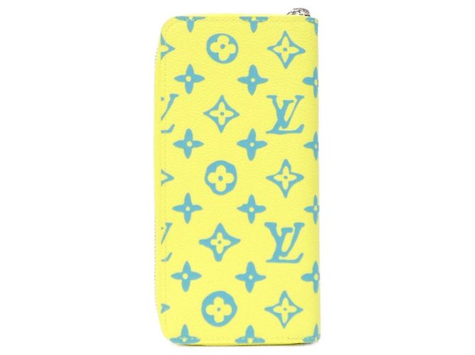 Louis Vuitton Monogram Playground Zippy Wallet Vertical M82005 Gelb - Ansicht 2