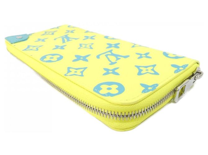 Louis Vuitton Monogram Playground Zippy Wallet Vertical M82005 Gelb - Ansicht 3