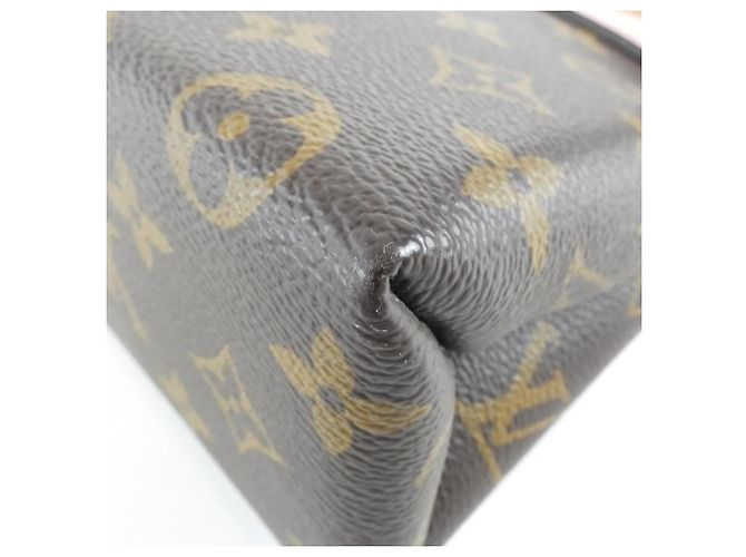 Borsa Louis Vuitton Monogram Rocky BB Marrone Rosa - vista 3