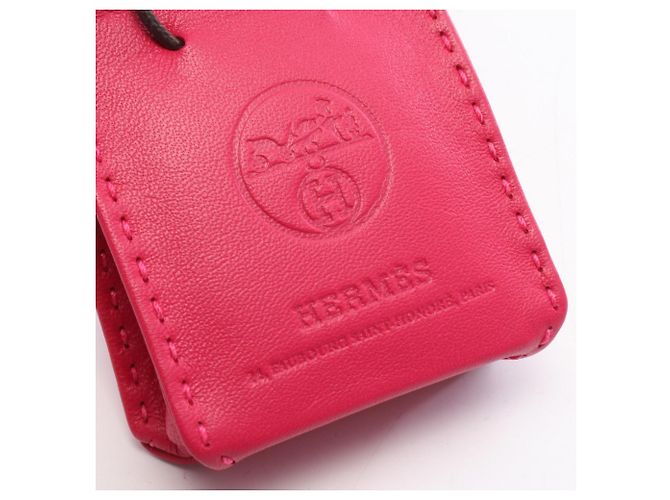 Hermès Charm per borsa Hermes Pink Sac Orange Rosa - vista 3